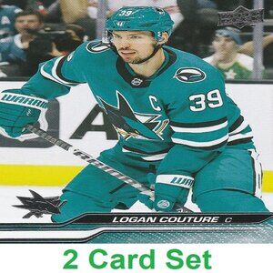 Logan Couture Hockey Card Collection